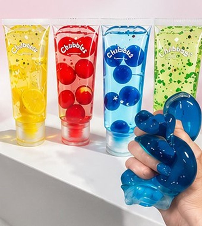Tubes Gel Bubbles
